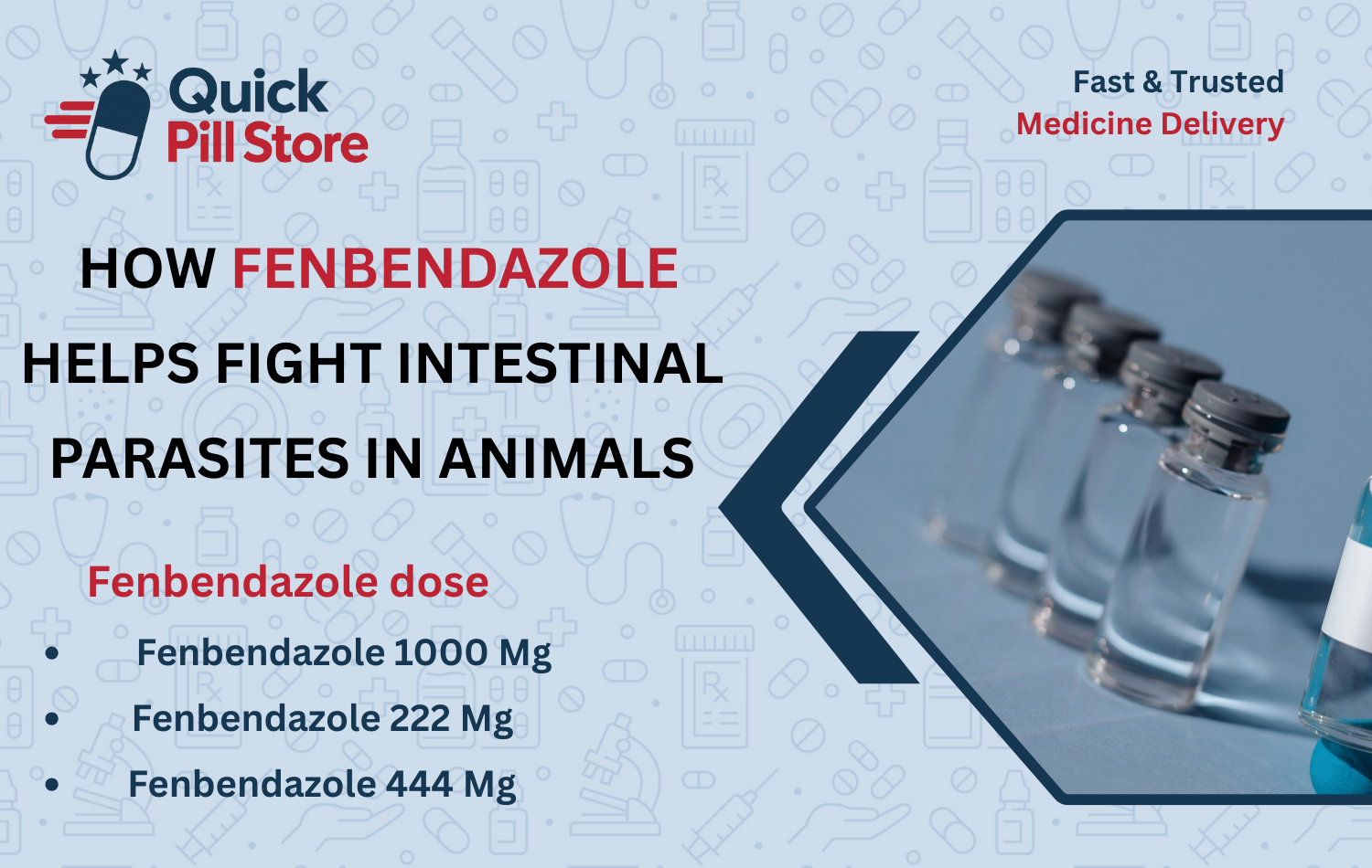 How Fenbendazole Helps Fight Intestinal Parasites in Animals