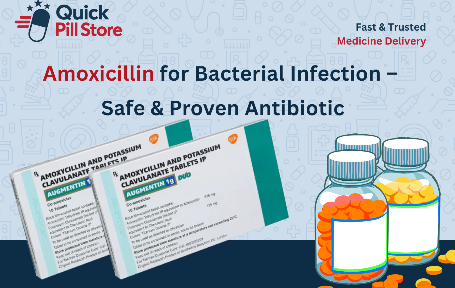 Amoxicillin for Bacterial Infection – Safe & Proven Antibiotic