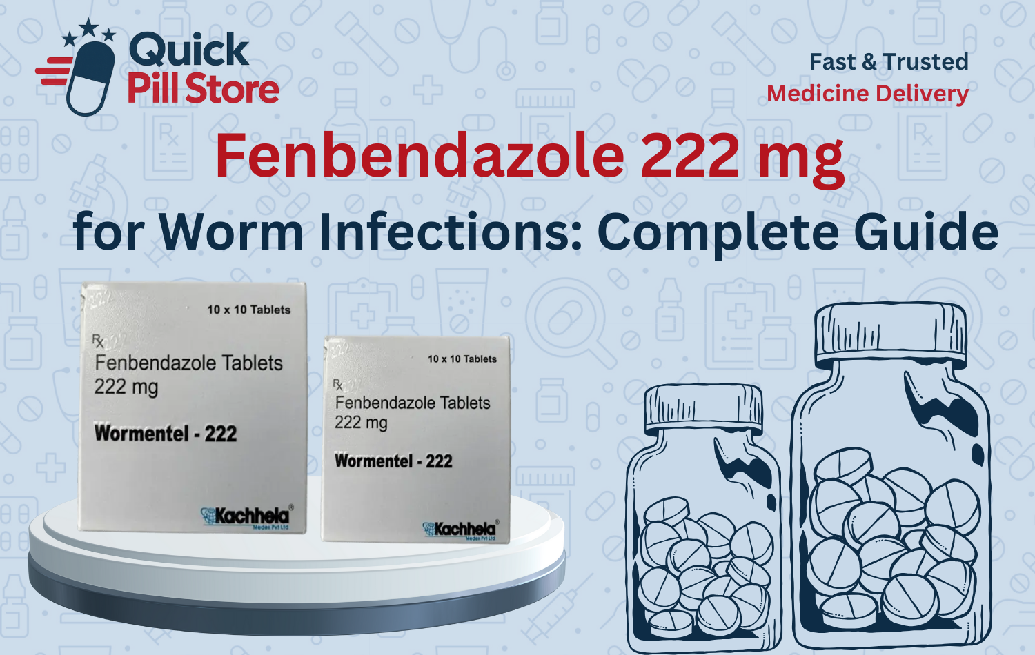 Fenbendazole 222 mg for Worm Infections Complete Guide