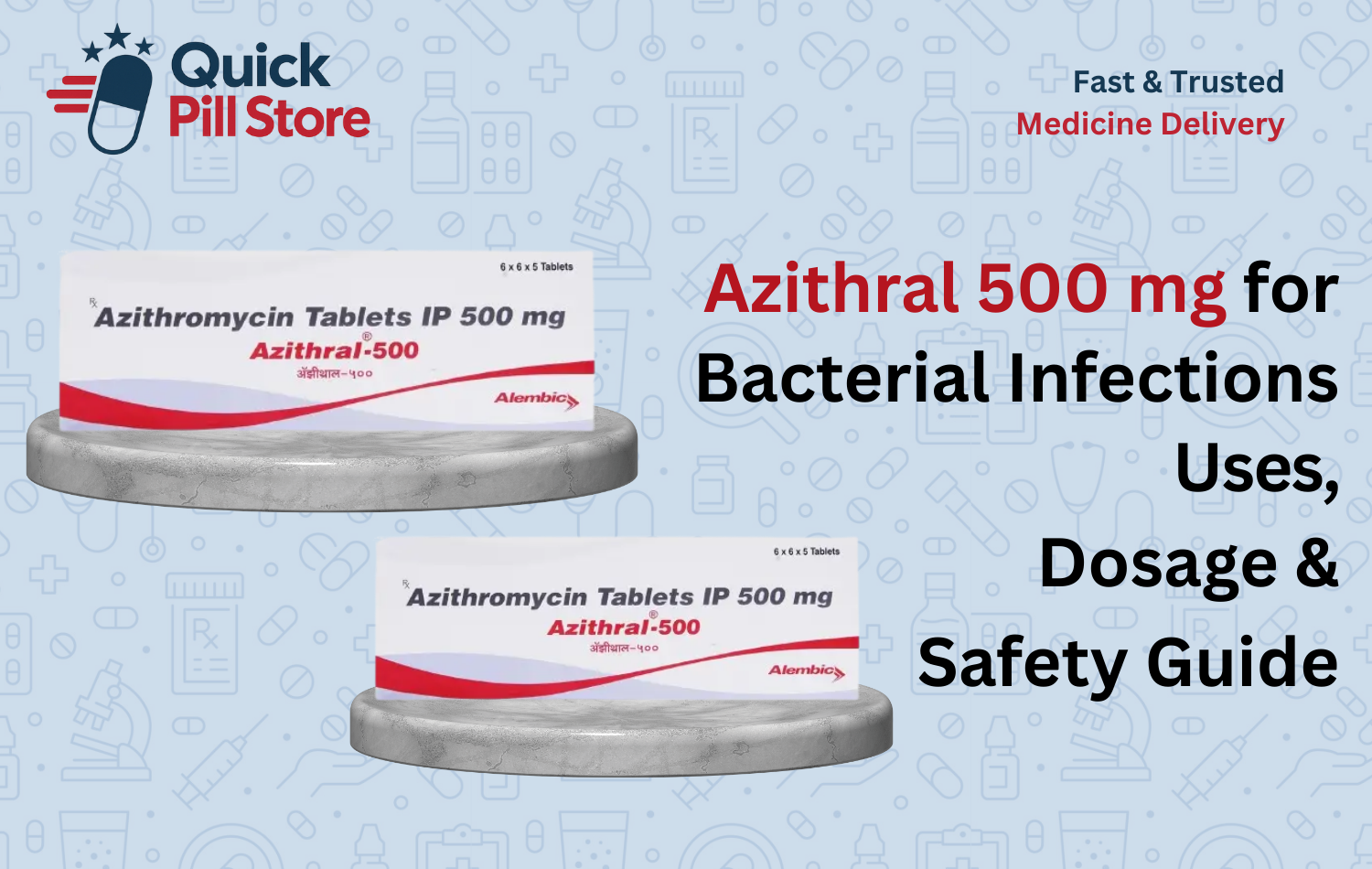 Azithral 500 mg for Bacterial Infections Uses, Dosage & Safety Guide
