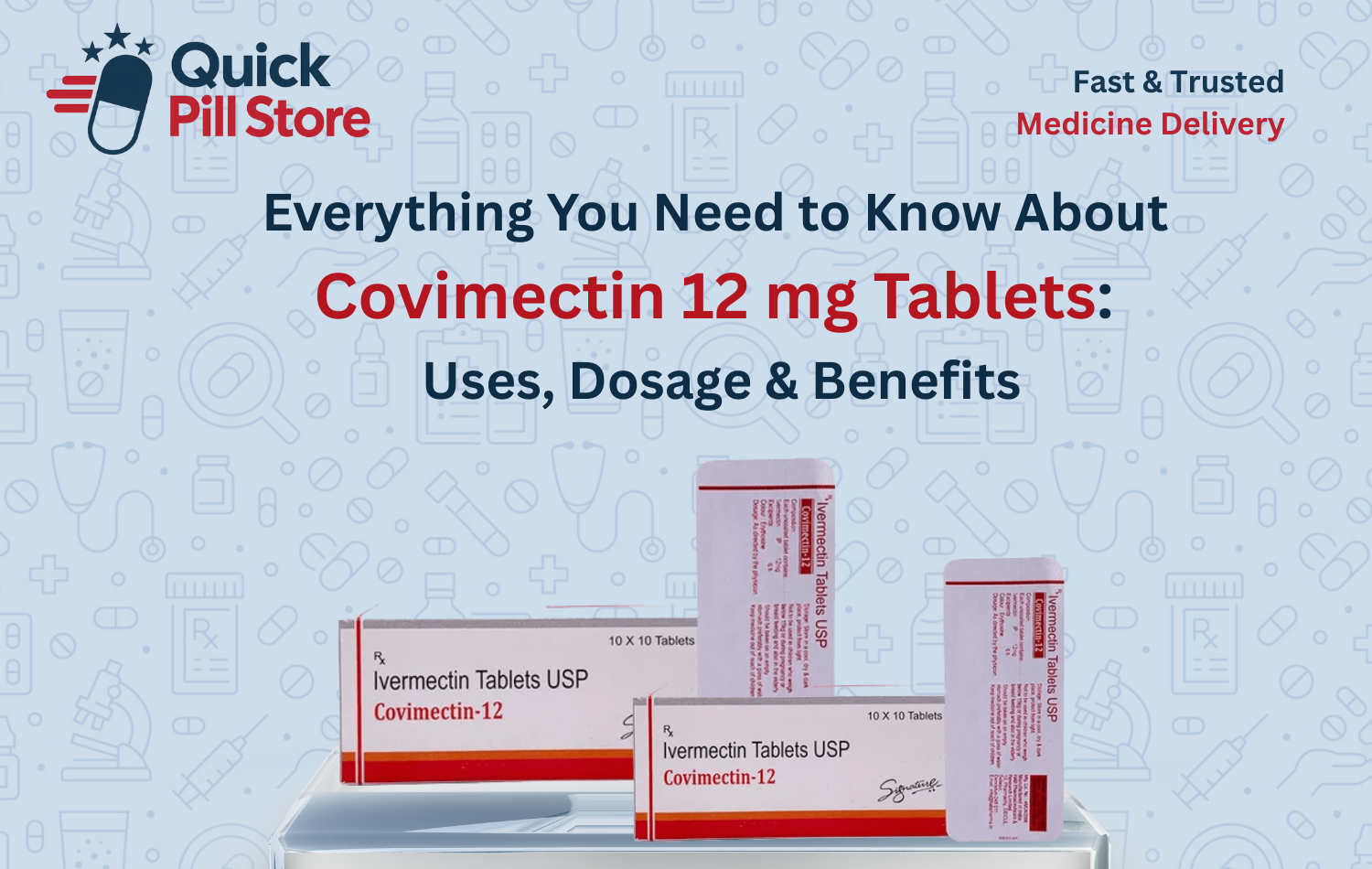 Covimectin 12mg Tablets