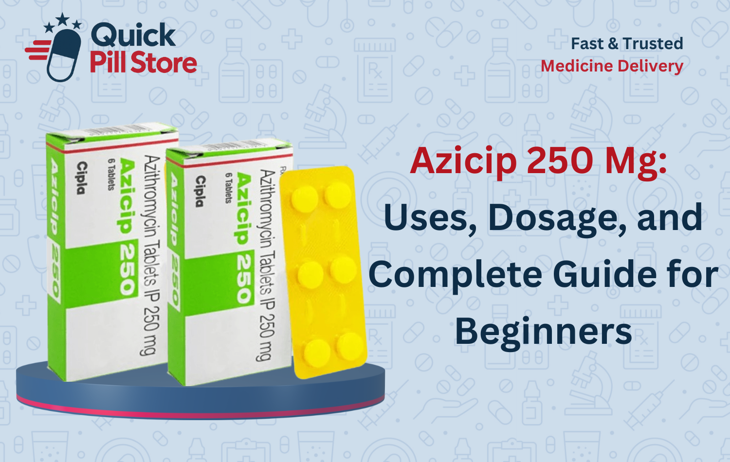 Azicip 250 Mg antibiotic for bacterial infection